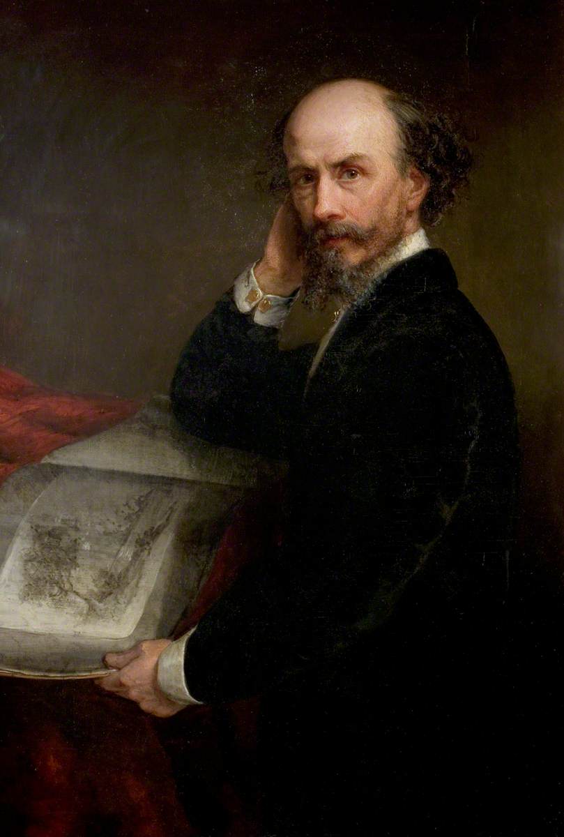 Portrait of an Unidentified Man (probably from the family of Tom Allom, 1804–1872)